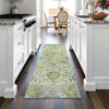 Piper Looms Chantille Global ACN2163 Green Machine Washable Area Rug Runner Lifestyle Image Feature