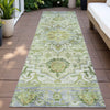 Piper Looms Chantille Global ACN2163 Green Machine Washable Area Rug Runner Outdoor Lifestyle Image Feature