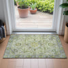 Piper Looms Chantille Global ACN2163 Green Machine Washable Area Rug Scatter Lifestyle Image Feature