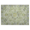 Piper Looms Chantille Global ACN2163 Green Machine Washable Area Rug Scatter Main Image