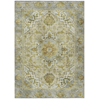 Piper Looms Chantille Global ACN2163 Khaki Machine Washable Area Rug main image