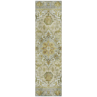 Piper Looms Chantille Global ACN2163 Khaki Machine Washable Area Rug Runner Main Image