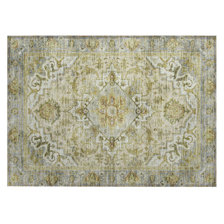 Piper Looms Chantille Global ACN2163 Khaki Machine Washable Area Rug Scatter Main Image