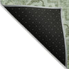 Piper Looms Chantille Global ACN2164 Aloe Machine Washable Area Rug Backing Image