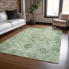 Piper Looms Chantille Global ACN2164 Aloe Machine Washable Area Rug Lifestyle Image Feature