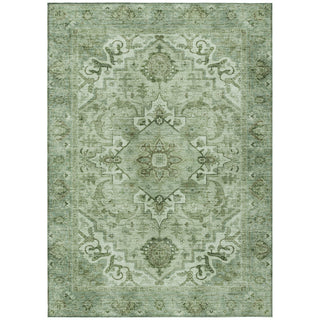 Piper Looms Chantille Global ACN2164 Aloe Machine Washable Area Rug main image