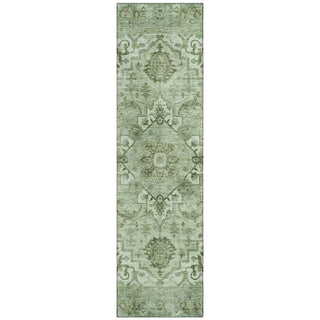 Piper Looms Chantille Global ACN2164 Aloe Machine Washable Area Rug Runner Main Image