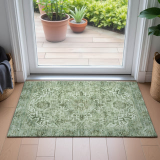 Piper Looms Chantille Global ACN2164 Aloe Machine Washable Area Rug Scatter Lifestyle Image Feature