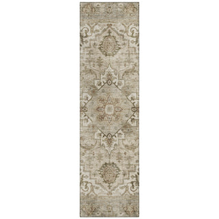 Piper Looms Chantille Global ACN2164 Beige Machine Washable Area Rug Runner Main Image