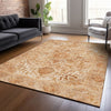Piper Looms Chantille Global ACN2164 Copper Machine Washable Area Rug Lifestyle Image Feature