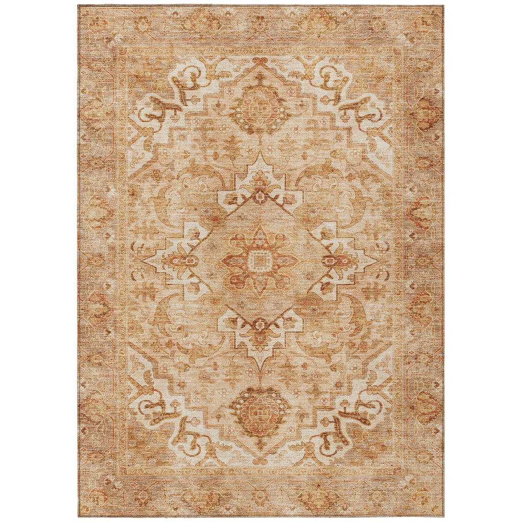 Piper Looms Chantille Global ACN2164 Copper Machine Washable Area Rug main image