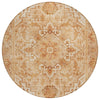 Piper Looms Chantille Global ACN2164 Copper Machine Washable Area Rug Round Main Image