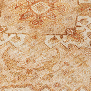 Piper Looms Chantille Global ACN2164 Copper Machine Washable Area Rug Swatch Image