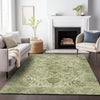 Piper Looms Chantille Global ACN2164 Sage Machine Washable Area Rug Lifestyle Image Feature