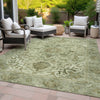Piper Looms Chantille Global ACN2164 Sage Machine Washable Area Rug Outdoor Lifestyle Image Feature
