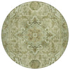 Piper Looms Chantille Global ACN2164 Sage Machine Washable Area Rug Round Main Image