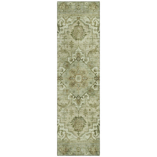 Piper Looms Chantille Global ACN2164 Sage Machine Washable Area Rug Runner Main Image