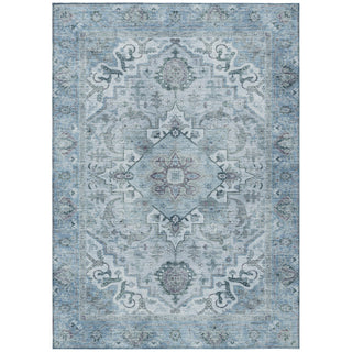 Piper Looms Chantille Global ACN2164 Sky Machine Washable Area Rug main image