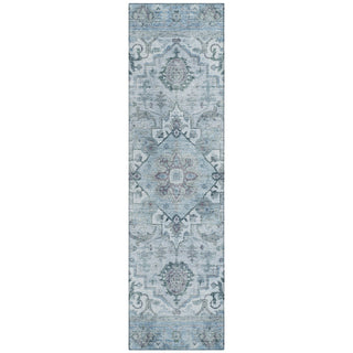Piper Looms Chantille Global ACN2164 Sky Machine Washable Area Rug Runner Main Image