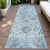 Piper Looms Chantille Global ACN2164 Sky Machine Washable Area Rug Runner Outdoor Lifestyle Image Feature