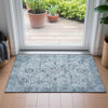 Piper Looms Chantille Global ACN2164 Sky Machine Washable Area Rug Scatter Lifestyle Image Feature