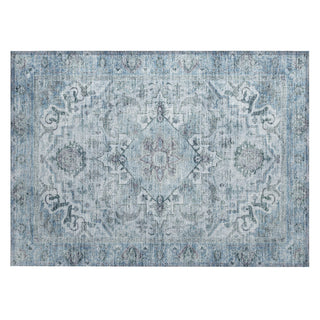 Piper Looms Chantille Global ACN2164 Sky Machine Washable Area Rug Scatter Main Image