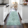 Piper Looms Chantille Global ACN2164 Teal Machine Washable Area Rug Runner Lifestyle Image Feature