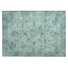 Piper Looms Chantille Global ACN2164 Teal Machine Washable Area Rug Scatter Main Image