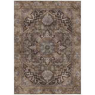 Piper Looms Chantille Global ACN2165 Brown Machine Washable Area Rug main image