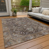 Piper Looms Chantille Global ACN2165 Brown Machine Washable Area Rug Outdoor Lifestyle Image Feature