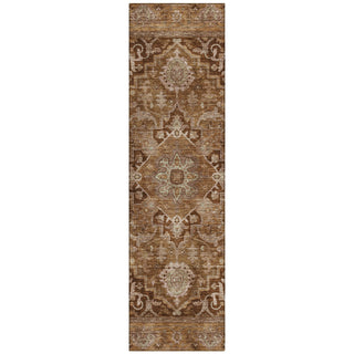 Piper Looms Chantille Global ACN2165 Terracotta Machine Washable Area Rug Runner Main Image