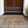 Piper Looms Chantille Global ACN2165 Terracotta Machine Washable Area Rug Scatter Outdoor Lifestyle Image Feature