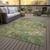 Piper Looms Chantille Abstract ACN2166 Aloe Machine Washable Area Rug Outdoor Lifestyle Image Feature