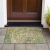 Piper Looms Chantille Abstract ACN2166 Aloe Machine Washable Area Rug Scatter Outdoor Lifestyle Image Feature