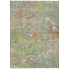 Piper Looms Chantille Abstract ACN2166 Green Machine Washable Area Rug main image