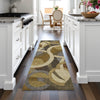 Piper Looms Chantille Geometric ACN2167 Brown Machine Washable Area Rug Runner Lifestyle Image Feature