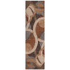 Piper Looms Chantille Geometric ACN2167 Burgundy Machine Washable Area Rug Runner Main Image