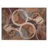 Piper Looms Chantille Geometric ACN2167 Burgundy Machine Washable Area Rug Scatter Main Image