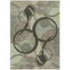 Piper Looms Chantille Geometric ACN2168 Brown Machine Washable Area Rug main image