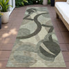 Piper Looms Chantille Geometric ACN2168 Brown Machine Washable Area Rug Runner Outdoor Lifestyle Image Feature