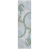 Piper Looms Chantille Geometric ACN2168 Sage Machine Washable Area Rug Runner Main Image
