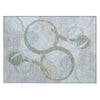 Piper Looms Chantille Geometric ACN2168 Sage Machine Washable Area Rug Scatter Main Image