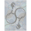 Piper Looms Chantille Geometric ACN2168 Taupe Machine Washable Area Rug main image