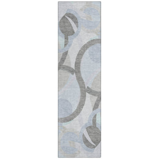 Piper Looms Chantille Geometric ACN2168 Taupe Machine Washable Area Rug Runner Main Image