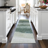 Piper Looms Chantille Stripes ACN2169 Aloe Machine Washable Area Rug Runner Lifestyle Image Feature