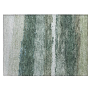 Piper Looms Chantille Stripes ACN2169 Aloe Machine Washable Area Rug Scatter Main Image