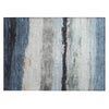 Piper Looms Chantille Stripes ACN2169 Blue Machine Washable Area Rug Scatter Main Image