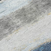 Piper Looms Chantille Stripes ACN2169 Blue Machine Washable Area Rug Swatch Image
