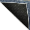 Piper Looms Chantille Stripes ACN2169 Denim Machine Washable Area Rug Backing Image