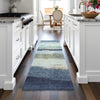 Piper Looms Chantille Stripes ACN2169 Denim Machine Washable Area Rug Runner Lifestyle Image Feature